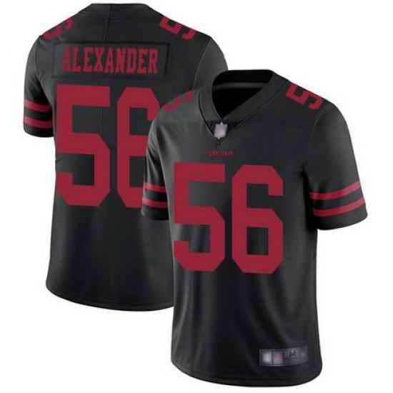 49ers 56 Kwon Alexander Black Alternate Youth Stitched Football Vapor Untouchable Limited Jersey